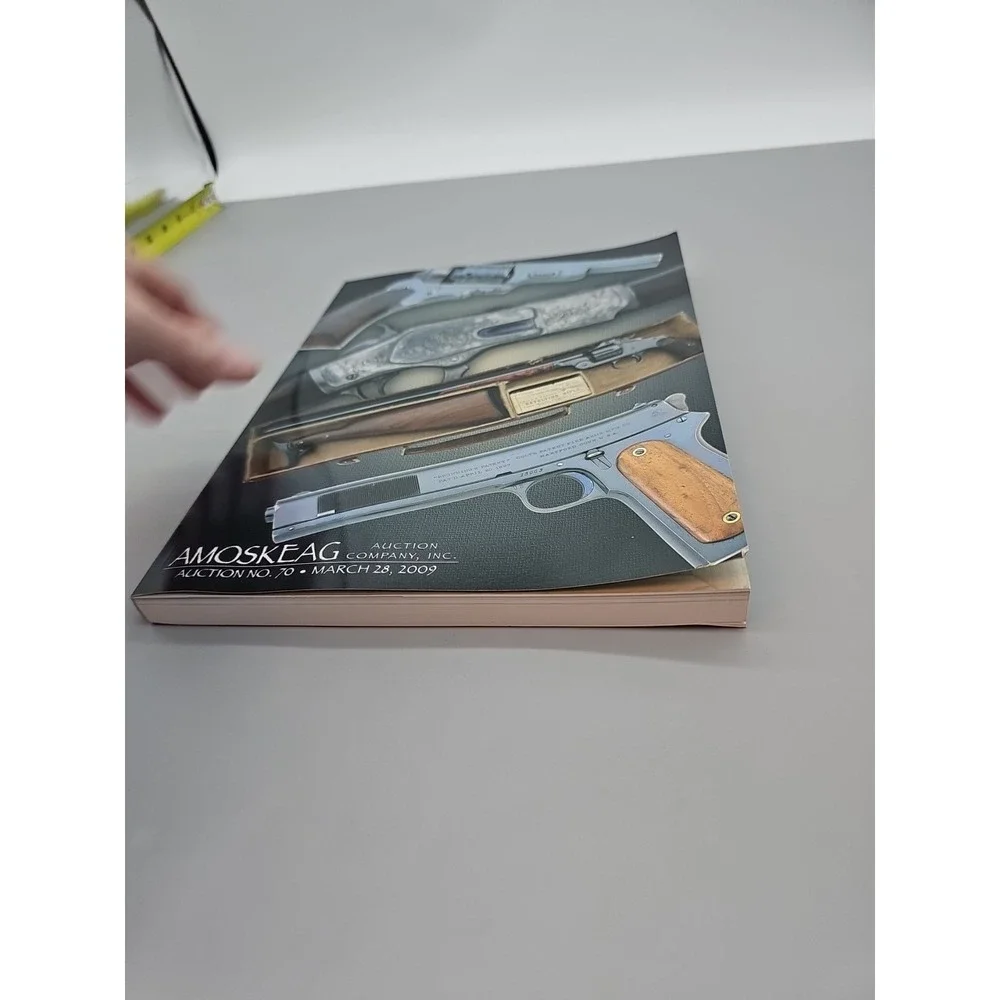 Amoskeag Firearms Auction Catalog Booklet March‎ 28 2009 Excellent